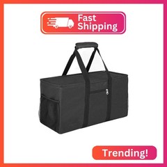 XINFULLWOL Extra Large Utility Tote Bag,Reusable Shopping Bags with Handles – Wa