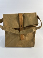 Trader Joe’s Washable Reusable Paper Lunch Bag Used Stained