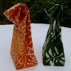 Handcrafted Reusable Fabric Gift Bags