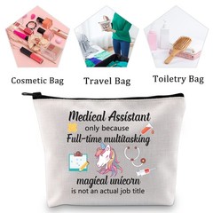 MBMSO Medical Assistant Makeup Bag MA Gift for medium, bag