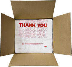 Shopping Bags/Thank You Bags/Reusable and Disposable Grocery Bag – Measures 11.5