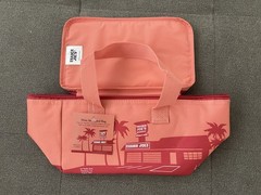 Trader Joe’s Mini Insulated Tote Bag Peach Color NWT! New Release