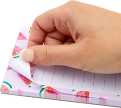 6-Pack Magnetic Grocery List Pad for Fridge- Cute Shopping List Paper Note Pads
