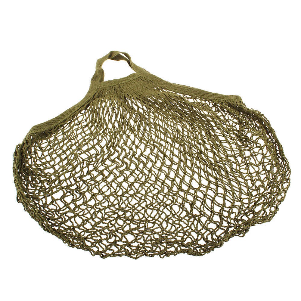 Sachi Cotton String Bag Short Handle Biodegradable Natural Cotton Woven Netting