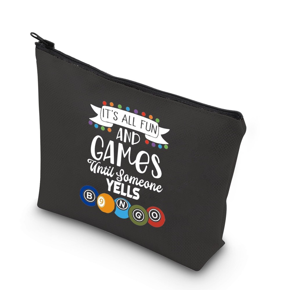 TSOTMO Funny Player Gift It’s All Fun And Games Until Someone Yells Bag Beige