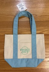 Trader Joe’s Authentic PASTELS Mini Canvas totes set (All 4 Colors, New w/ Tags)