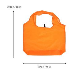 1Set Reusable Oxford Cloth Shopping Bag Foldable Grocery Bag Machine Washable