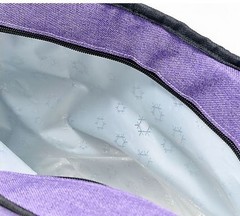 LocknLock Insulated Tote Bag, Thermal Cooler,Large Hobo,K98253 Gray
