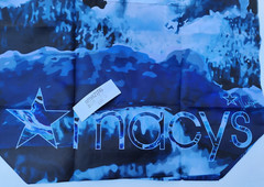 MACY’S Reusable Shopping Tote Bag Made from Recycled Plastic from The Ocean