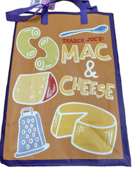 Trader Joe’s Reusable PB JAM/Cookies Milk/Mac Cheese Tote Bag 6 Gal New