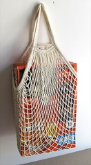 Net Bag Macrame Eco friendly Reusable Net bag Fishnet Macrame bag REUSABLE BAG