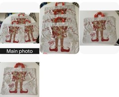 3 Trader Joe’s Elf Christmas shopping bags New Reusable Discontinued🎄🛍