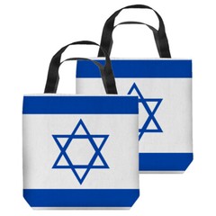 Israeli Flag Tote Bag – 3 sizes