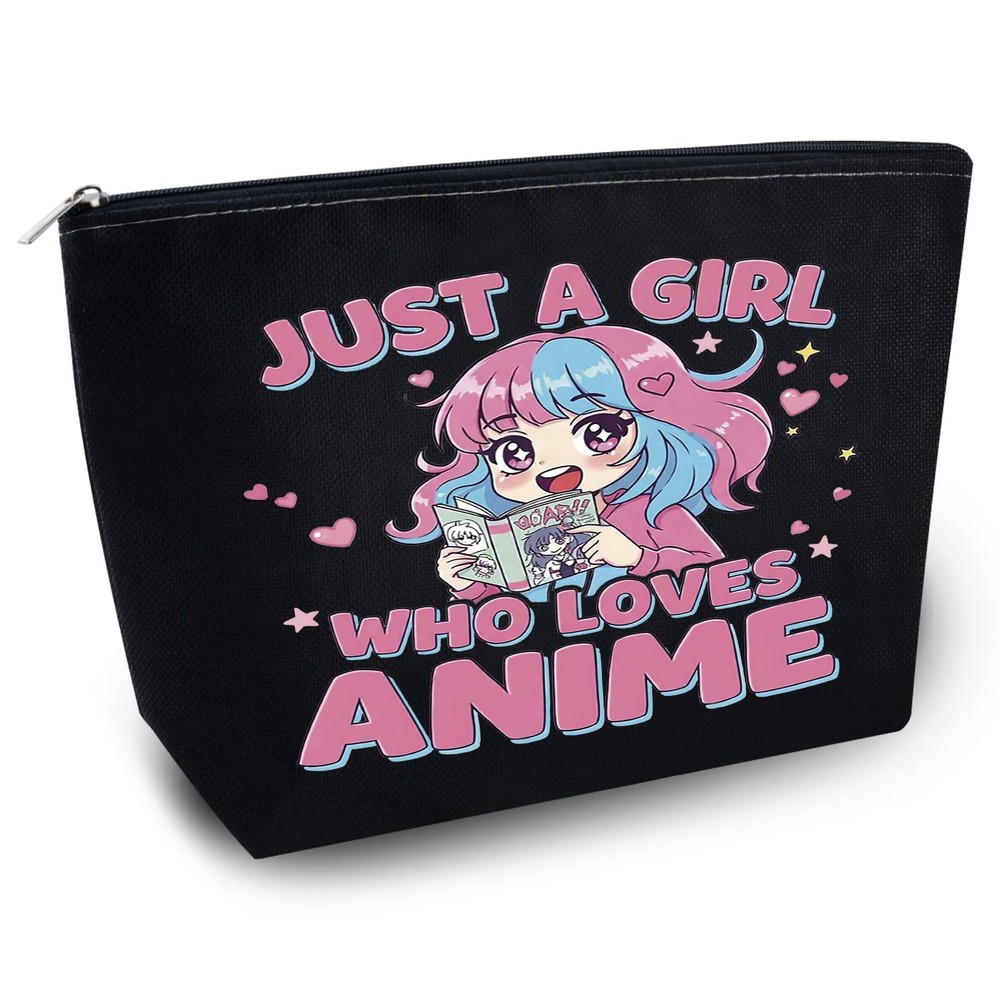 Yoxiumi Anime Gifts for Women Lover 25*17cm, black