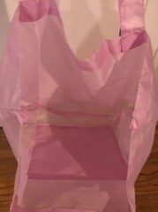 BNWithoutT Guess Packable Reusable Travel Tote Bag ~ Gym ~ Grocery’s Pink