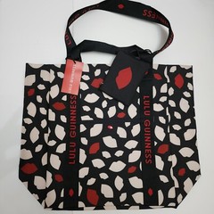 Waitrose Lulu Guinness Lips Tote Bag Love Black White Red 2024 John Lewis New