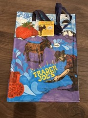 Trader Joe’s Fashion 6 Gal Reusable Grocery Bag NorCal Local San Francisco GGB