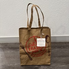 Trader Joe’s RARE, Collector’s Item, Reusable, Washable Paper Shopping Bag (NWT)