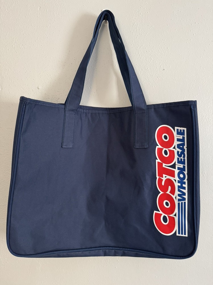 Costco Wholesale Navy Blue Insulated Tote Bag KeepCool Exclusive Item