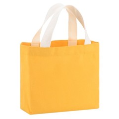 Women’s Small Canvas Bag, Brand 11x2x7″ Bags, Dark Yellow