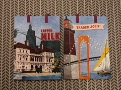 2LOT Rhode Island- Trader Joe’s Reusable Shopping Bag 6 Gallon NWT