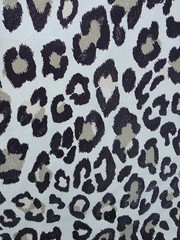 Reusable Leopard Print Plastic Shopping Bag Foldable Multicolor Tote