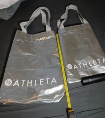 Athleta Reusable Shopping Tote Bags 2-Pack, 2 Sizes