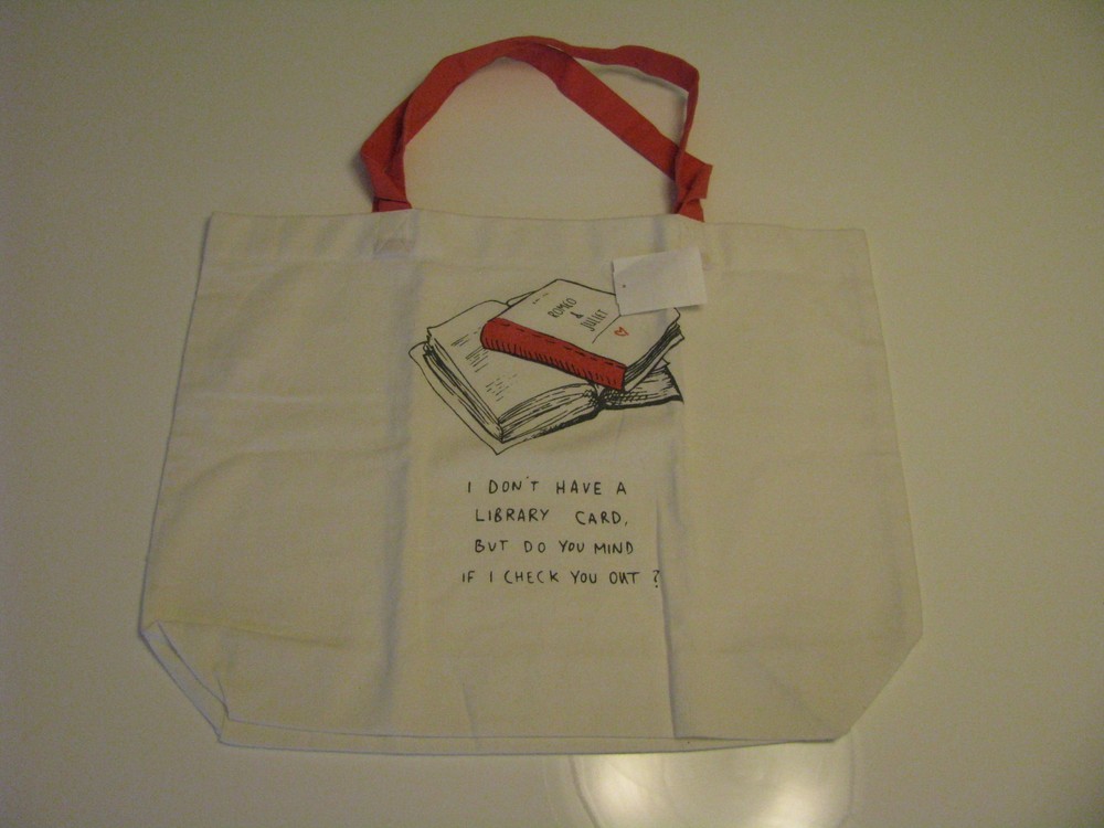 NWT Nordstrom At Home Canvas Tote Bag – 100% Cotton Eco Bag, Shopping Bag