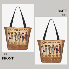 Bible African American Tote Bags for Women Fashion Black Women Church Shoulde…