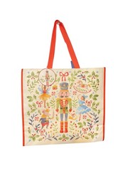 Marshalls Christmas Nutcracker Large Reusable Shopping Tote Bag Eco-Friendly