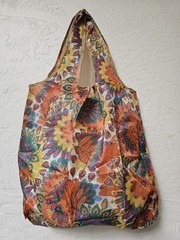 Reusable Multi-Color Grocery Shopping Bags Foldable Large Cute Groceries Bags