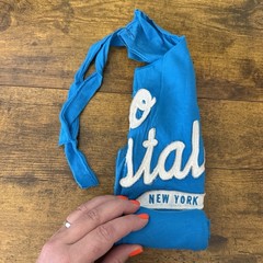 Upcycled T-shirt Tote Bags Set Of 4 Shopping Grocery Compact Reinforced Handmade