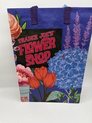 Trader Joe’s FLOWER SHOP NWT Reusable Shopping Tote Bag Collectible FREE SHIP