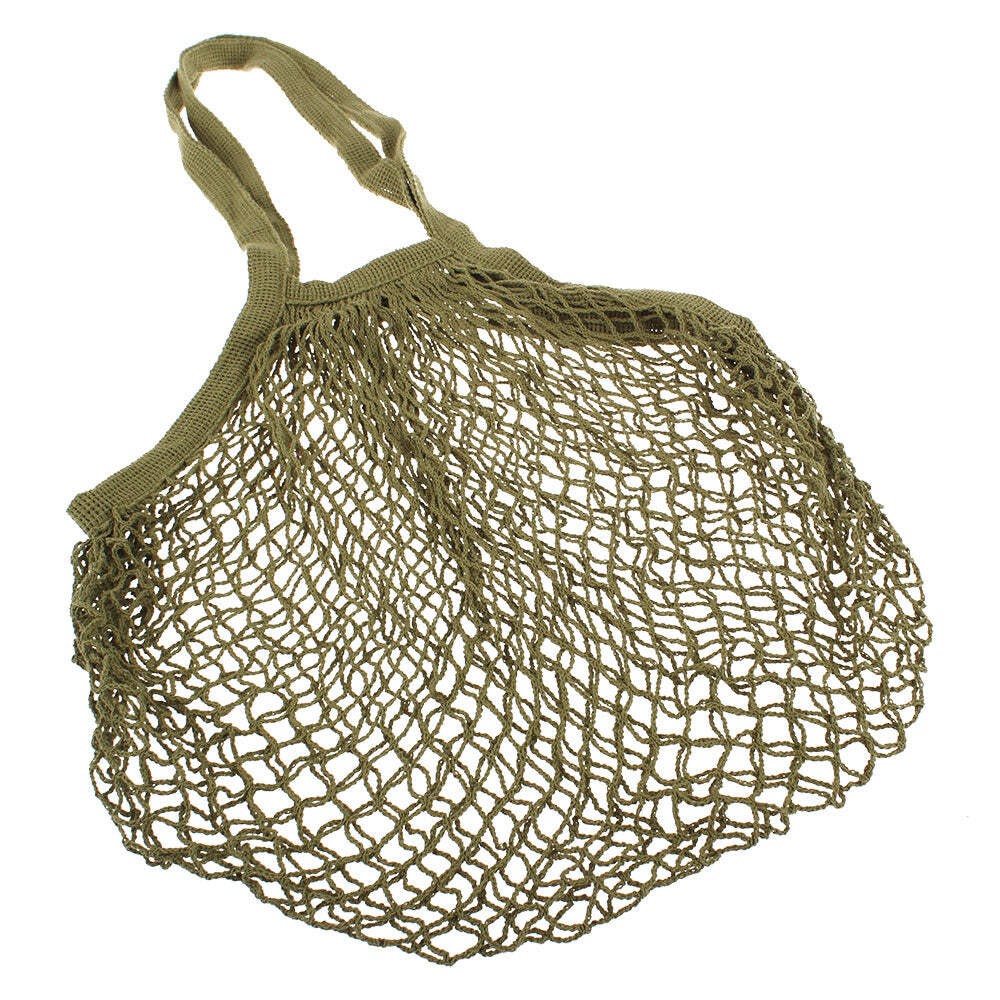Sachi Cotton String Bag Long Handle Lightweight Eco Friendly Biodegradable
