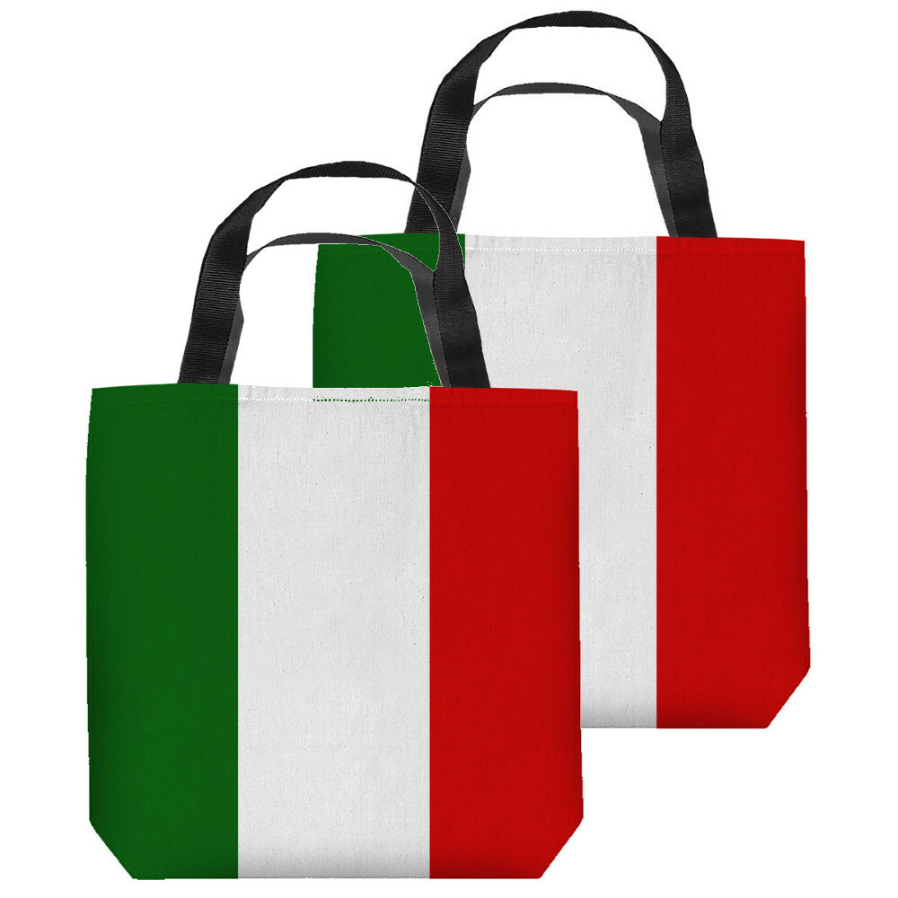 Italian Flag Tote Bag – 3 sizes