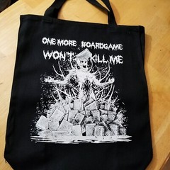 One More Boardgame Won’t Kill Me Tote Bag