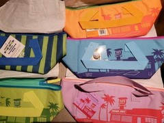 One Trader Joe’s Mini Insulated Bag Cooler 1.5 Gal Purple Color