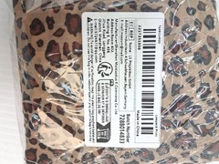 Lot Of 3 Leopard Print Reusable Shopping Bags {45}