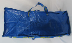 Frakta 20 Gal. Bag IKEA Tote 901.491.48 Zipper Handles Back Pack Storage Blue