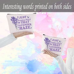 LEVLO Trendy Music Lovers Gift I Just Wanna Stay In That Lavender Haze