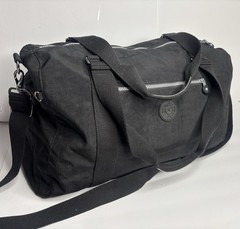 Kipling Art Heritage Tote Black Nylon, Overnight, Weekend, Gym Bag