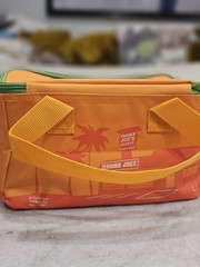 Trader Joe’s 2026 Mini Insulated Tote Summer Fun Ltd Ed Orange Ships Fast