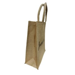 Eco-Friendly and Custom Handcrafted Jute Tote Bag Indian Shopping Carry Bag