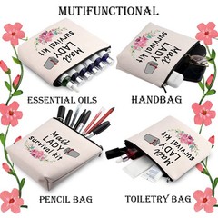 WCGXKO Mail Lady Survival kit Carrier Gift Zipper