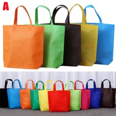 Reusable Shopping Bag Foldable Tote Grocery Bag Large Capacity Non-Woven EcoBag✔