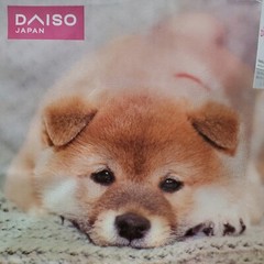 Shiba Inu Puppy🐶 Reusable Grocery Shopping Tote Bag Medium 15x12x8″ Daiso Japan