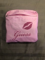 BNWithoutT Guess Packable Reusable Travel Tote Bag ~ Gym ~ Grocery’s Pink