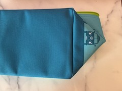 TRADER JOE’S Mini Insulated Cooler Tote Bag LIMITED EDITION Light Blue NEW