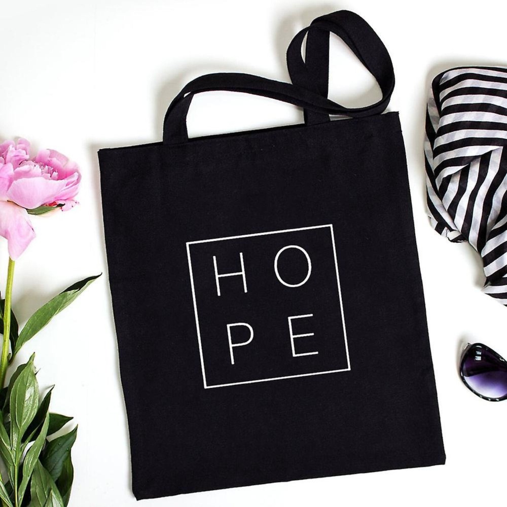 Eco-Friendly Handmade Tote Bag: Durable, Spacious, Customize Cotton Shopping Bag