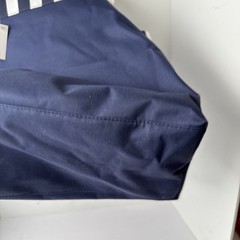 YANKEE CANDLE Navy Blue Tote Bag Nautical Ltd Edition Rope Handles Beach NWT